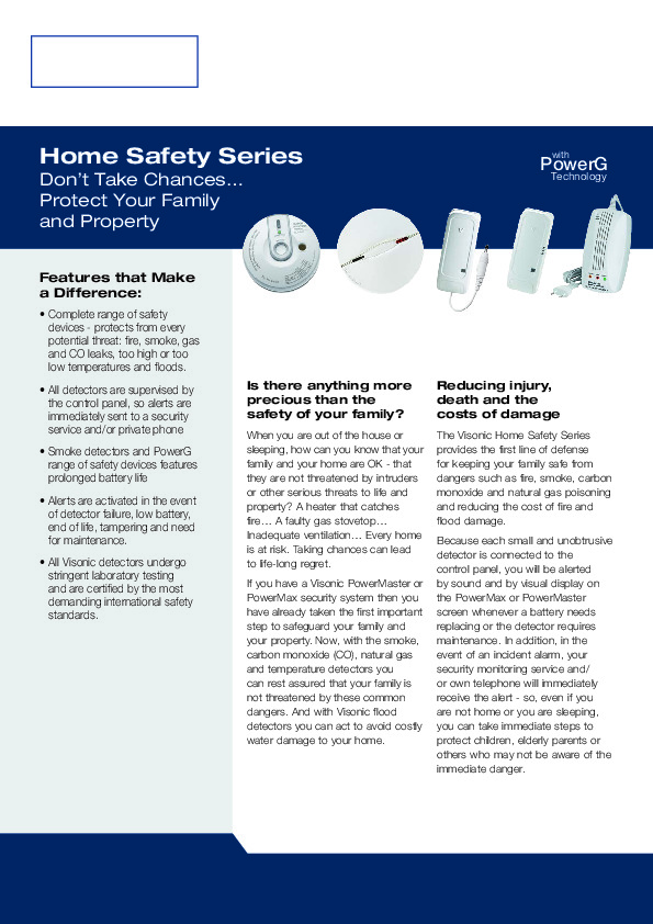 POWERG Wireless Flood Detector from Alltrade