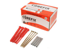 (24) COREFIX Red Problem Wall Fixing 100mm