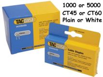 (5 Packs x1000) TACWISE CT45 Staples WHITE