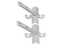 BLAKE DOUBLE Chimney Brackets Galvanised