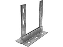 ALLTRADE 6" x 6" Wall Bracket Galvanised