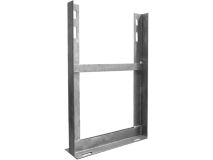 ALLTRADE 12" x 18" Wall Bracket Galvanised