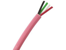 100m SAMSON 4 Core LSZH Speaker Cable PINK