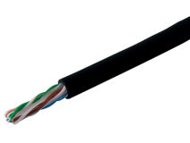 100m SAMSON CAT5e PE Black EXTERNAL (Box)