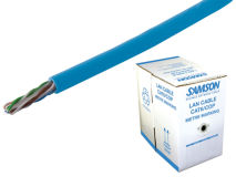 305m SAMSON CAT6 LSZH Blue (Box)