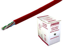 305m SAMSON CAT6 LSZH Red (Box)