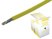 305m SAMSON CAT6 LSZH Yellow (Box)