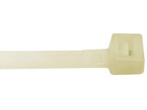 (100) 300mm Long Cable Ties WHITE