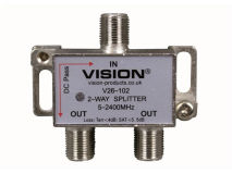 VISION V26-102LED 2 Way Splitter