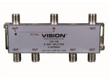 VISION V26-106LED 6 Way Splitter