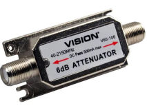 (1) VISION V60-106 6dB Attenuator