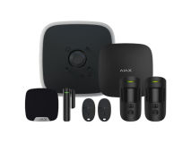 AJAX Kit1 Cam+DD - House+Keyfobs Black