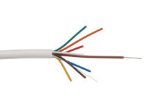 100m WEBRO 8 Core LSNH Alarm Cable WHITE