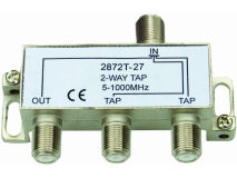 SAC 2-27 F Type Tap (5-1000MHz)