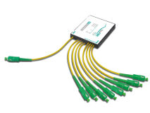 FRACARRO 8 Way Fibre Splitter + Leads