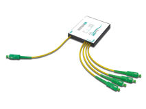 FRACARRO 4 Way Fibre Splitter + Leads