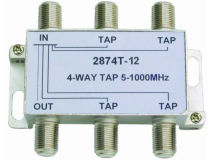 SAC 4-12 F Type Tap (5-1000MHz)