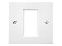 TRIAX Outlet 1 Module WHITE