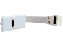 TRIAX Mini Flat Ribbon HDMI WHITE