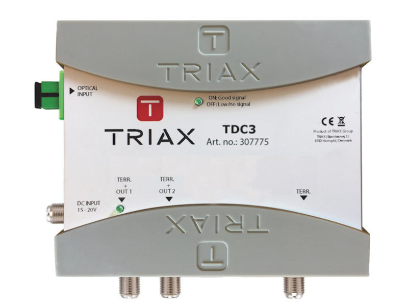 Lot De 2 Décodeurs Triax TR43 Et TR60 - Numériques Et Analogiques