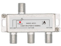 TRIAX ACS-3 3 Way F Splitter (5-1000MHz)