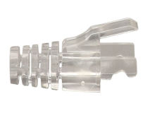 (10) WEBRO RJ45 Strain Relief Boot CLEAR