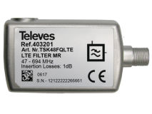 TELEVES 5G LTE700 R/A Indoor F Filter