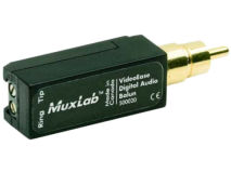 (2) MUXLAB Digital Audio Over CAT Balun