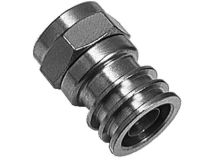 (50) CABELCON Crimp F Plug 1.25mm SMALL