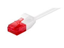 0.5m CAT6 U/UTP Cu Patch Lead SLIM WHITE