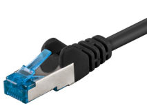 10m CAT6a LSZH S/FTP Cu Patch Lead BLACK