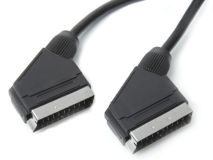 1.5m Scart-Scart Lead GOLD