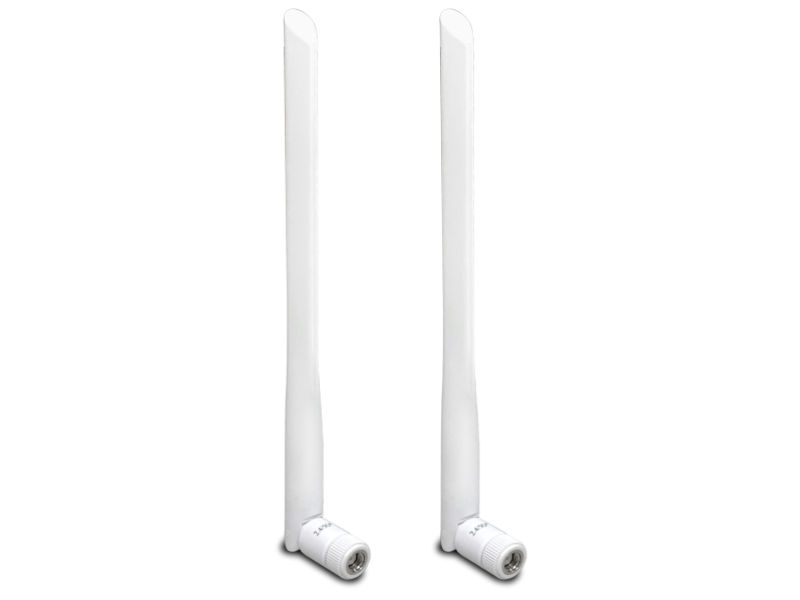 (2) DRAYTEK 5dB Dual Band Aerials (White)