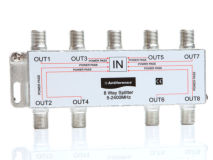 ANTIFERENCE 8 Way F Splitter (5-2400MHz)