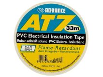 ADVANCE 19mm x 33m Standard PVC Tape WHITE