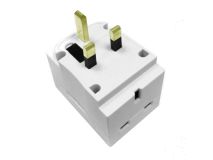 3 Way UK Mains Adaptor 13 Amp Fused