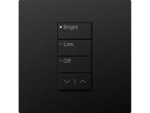 LUTRON RA3 Button Tree 3BRL BLACK