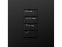 LUTRON RA3 Button Tree 4B BLACK