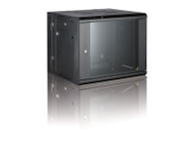 ALL-RACK Wall Cabinet 6U Black HINGED