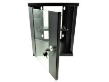 ALL-RACK 10" SOHO Wall Cabinet 8U Black