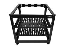 SANUS 10U Skeleton Rack Black