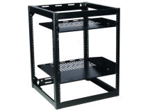 SANUS 15U Skeleton Rack Black