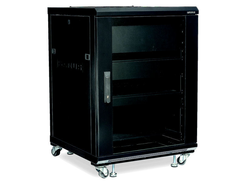 SANUS Floor Standing Cabinet 15U Black from Alltrade