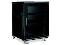 SANUS Floor Standing Cabinet 15U Black