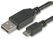 1m Micro USB B to USB A Male to Male Lead