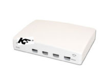 KEYFIBRE Wall Breakout Box - 4 Drop