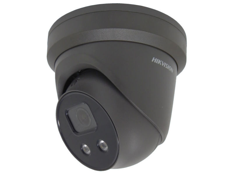 HIKVISION 4MP AcuSense Turret Camera GREY