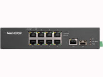 HIKVISION 8 Port PoE+ 300m LR Unman Switch