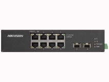 HIKVISION 8 Port PoE+ 300m LR Unman Switch