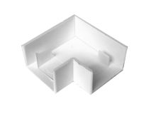 MINI TRUNKING 25x16mm Flat Angle White